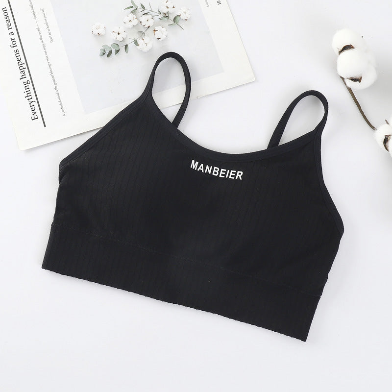 Manbeier Written Very Light Padded Bra