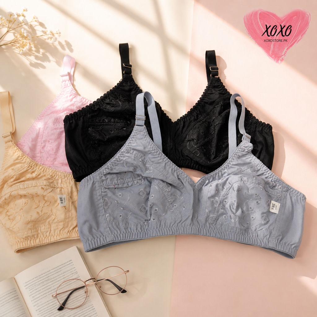 Pack of 4 Very Fine Quailty Chicken Cotton Bras