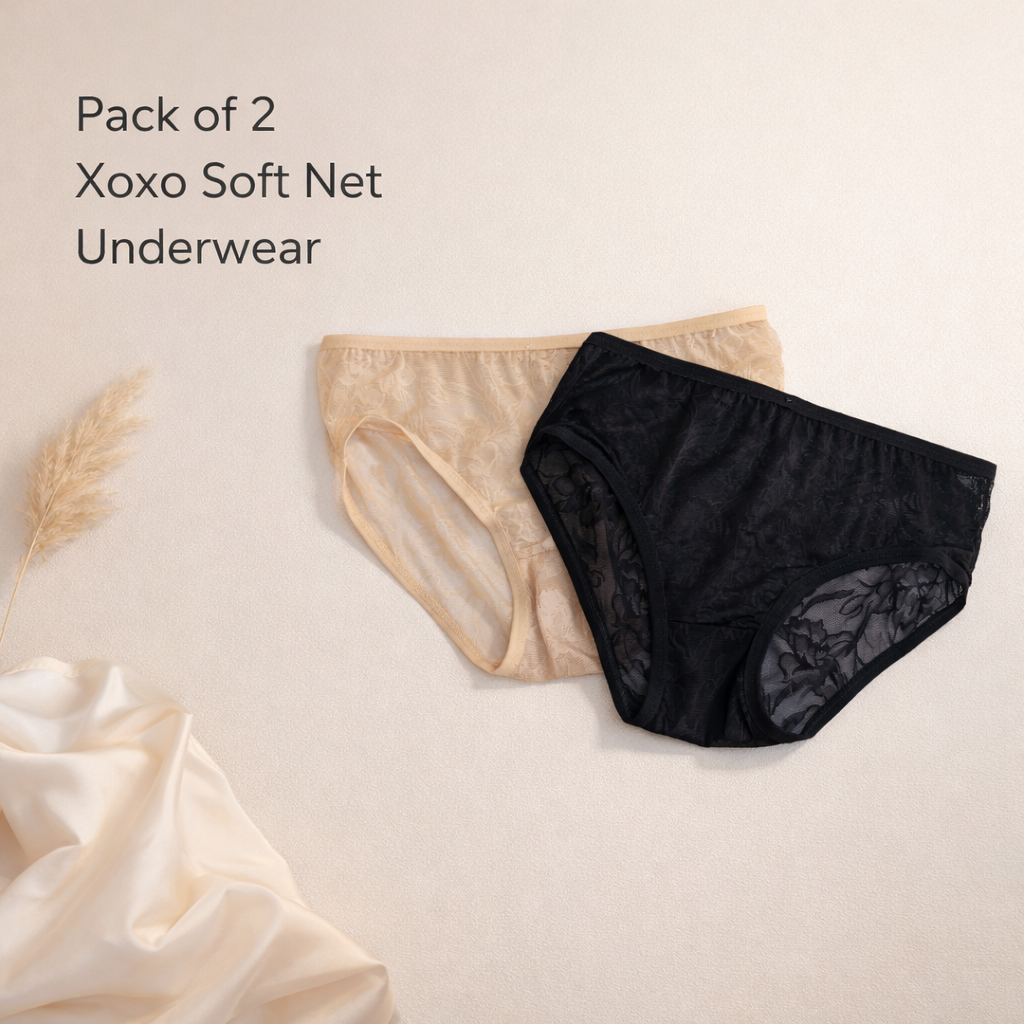 Pack of 2 Easywear Soft Net Underwear