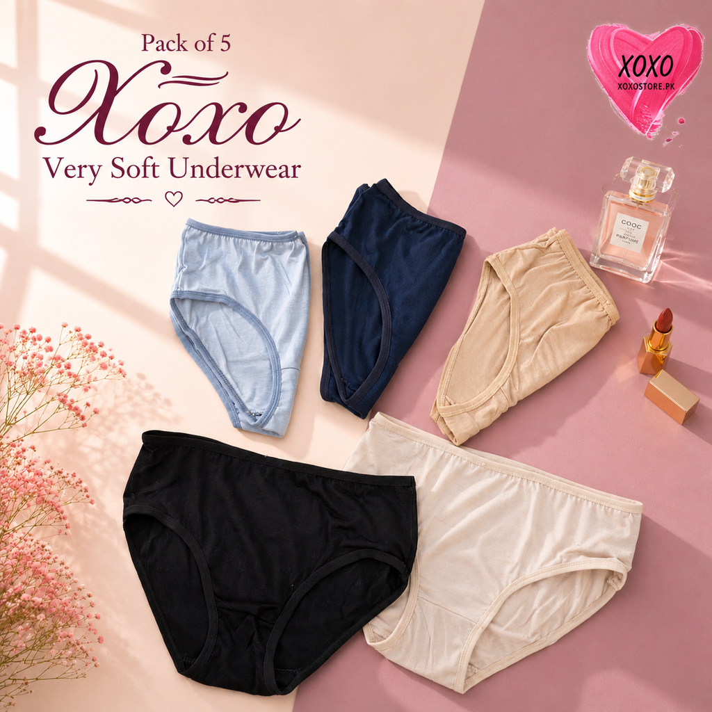 Pack of 5 Easywear Very Soft Underwear