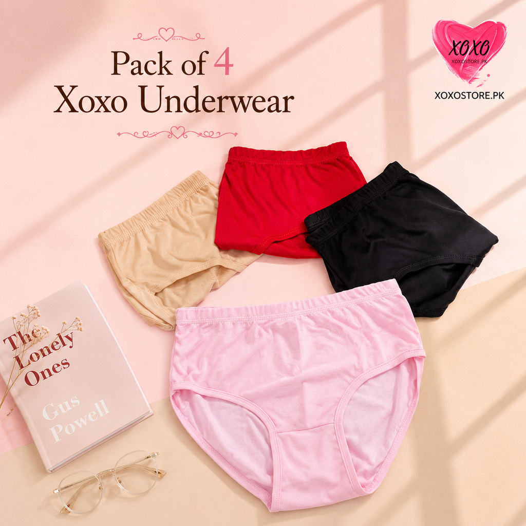 Pack of 4 Easywear Basic Underwear