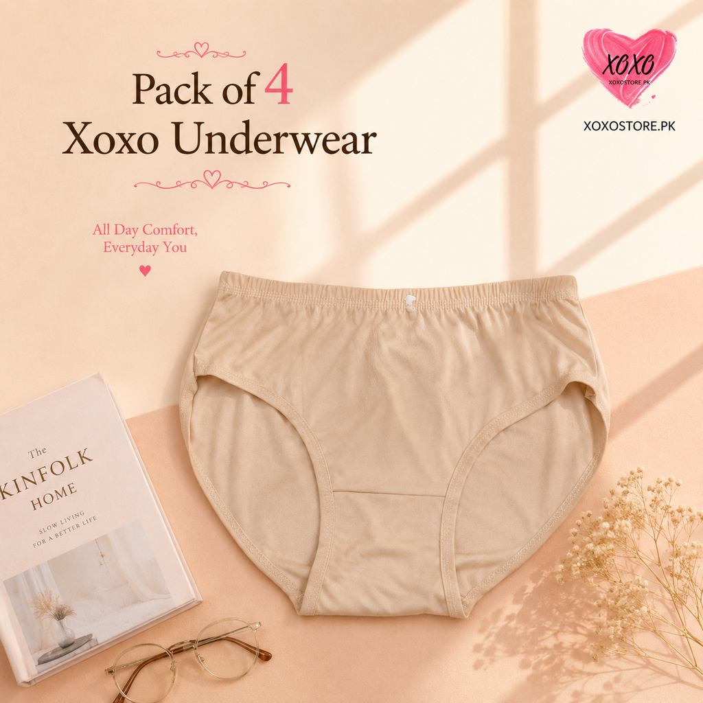Pack of 4 Easywear Basic Underwear