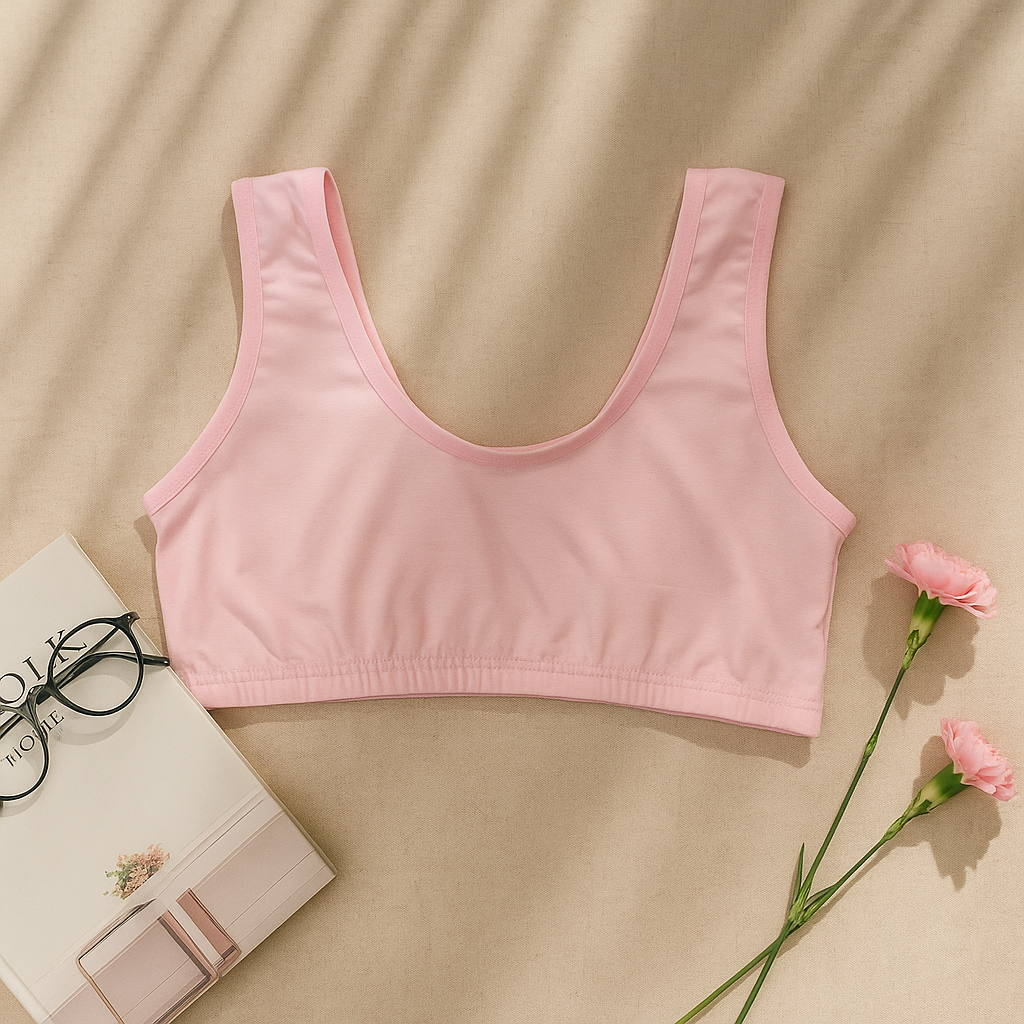 Basic Color Teenager Blouse Type Bidi