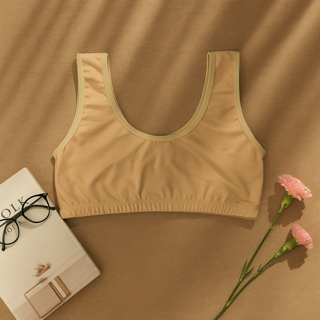 Basic Color Teenager Blouse Type Bidi