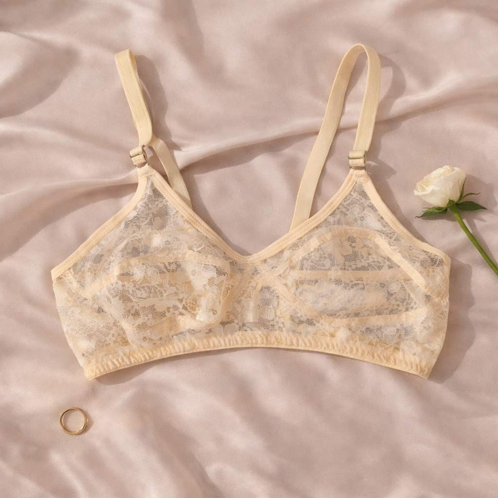 Pack of 4 Easywear Soft Net Daily Wear Bra's