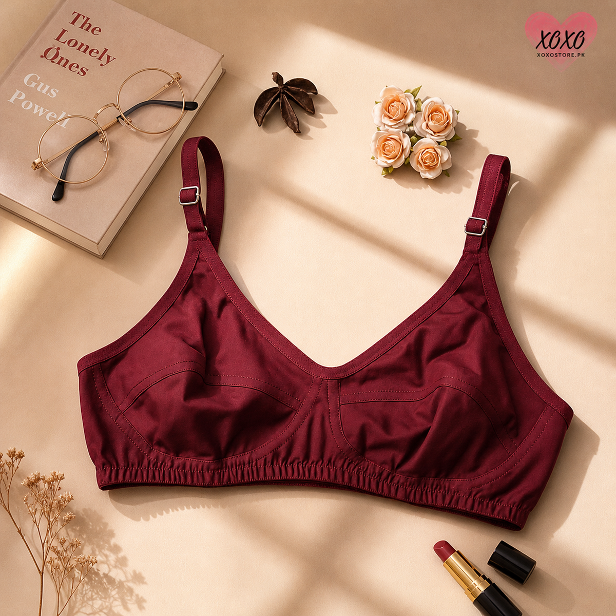 Pack of 4 Essential Easywear Cotton Bras