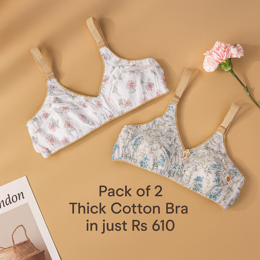 Colorfull Cotton Bra