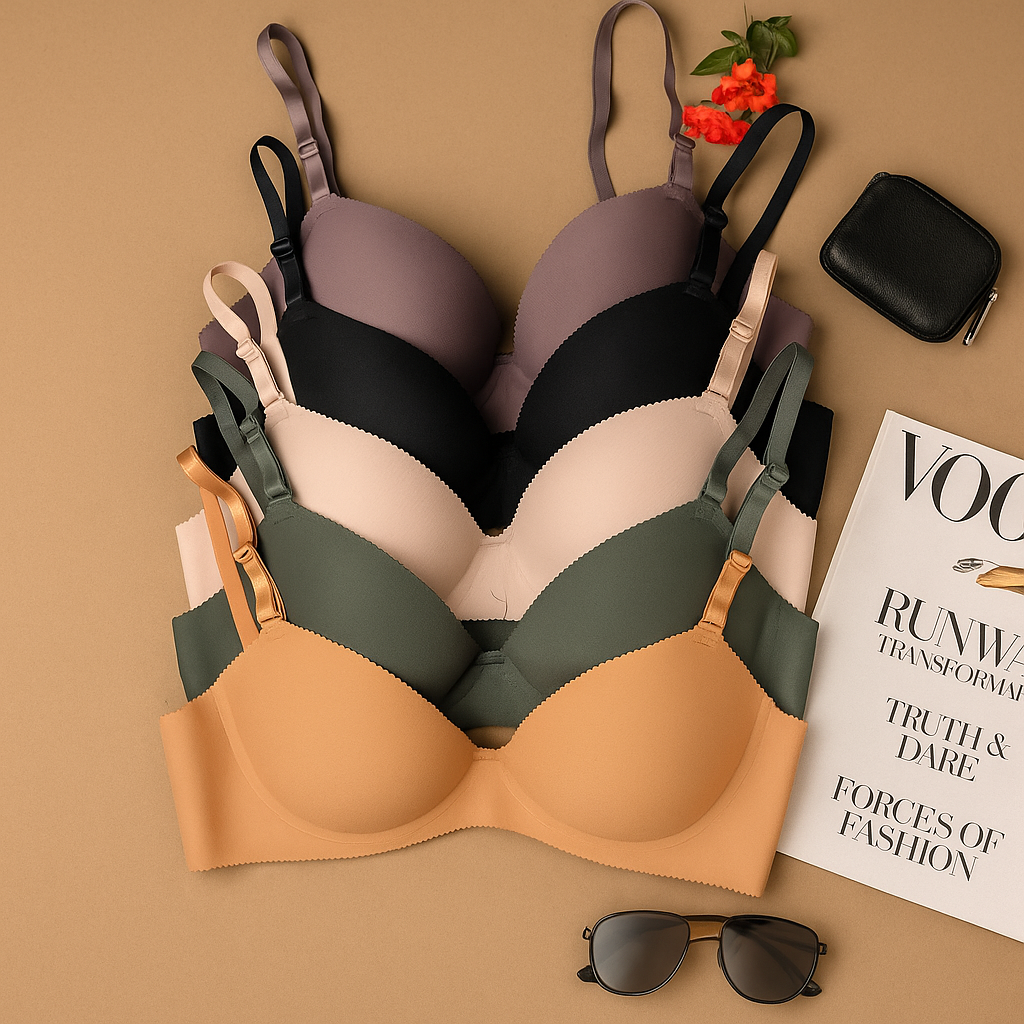 Double Padded Very Soft & Smooth Deep Cleavage Daily Wear Bra