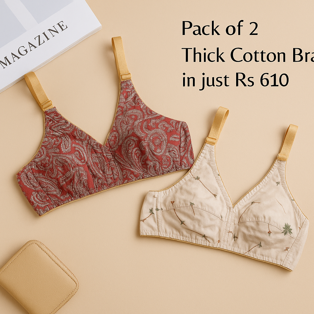 Colorfull Cotton Bra