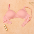 Single Padded Flower Design Soft Bra