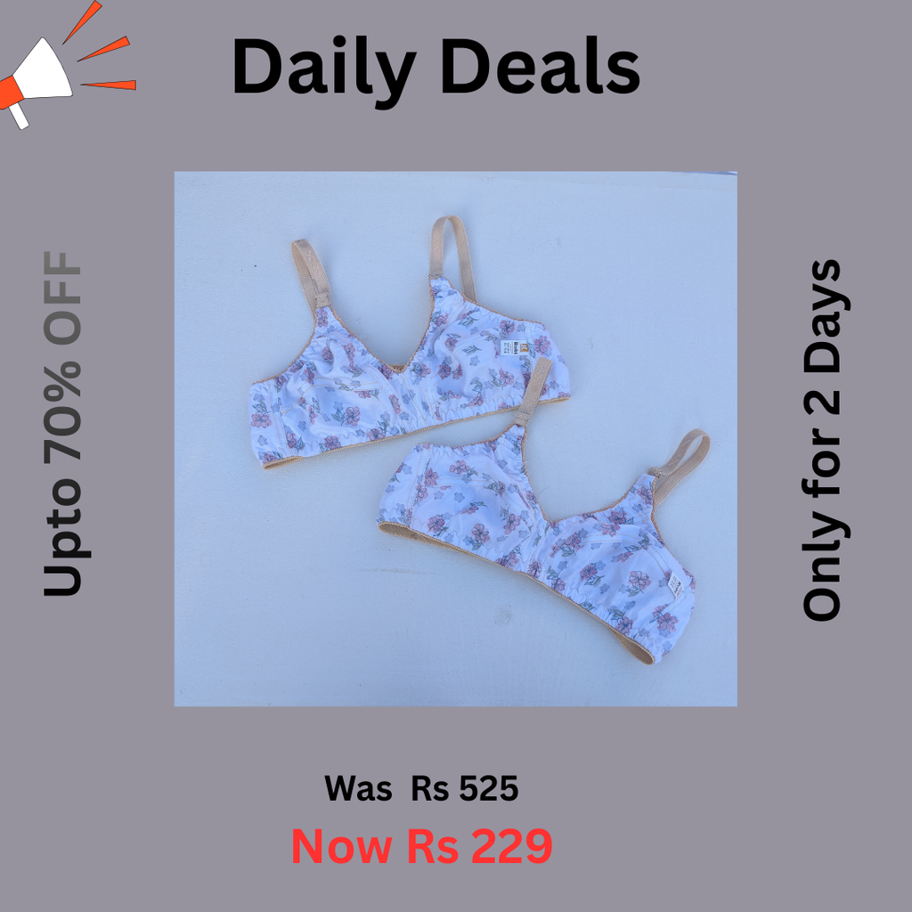 Colorfull Cotton Bra