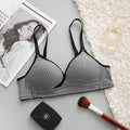Dotted Cross Type Soft & Smooth Wireless Padded Bra