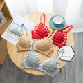 Crochet Thin Light Padded Leaf Design Bra