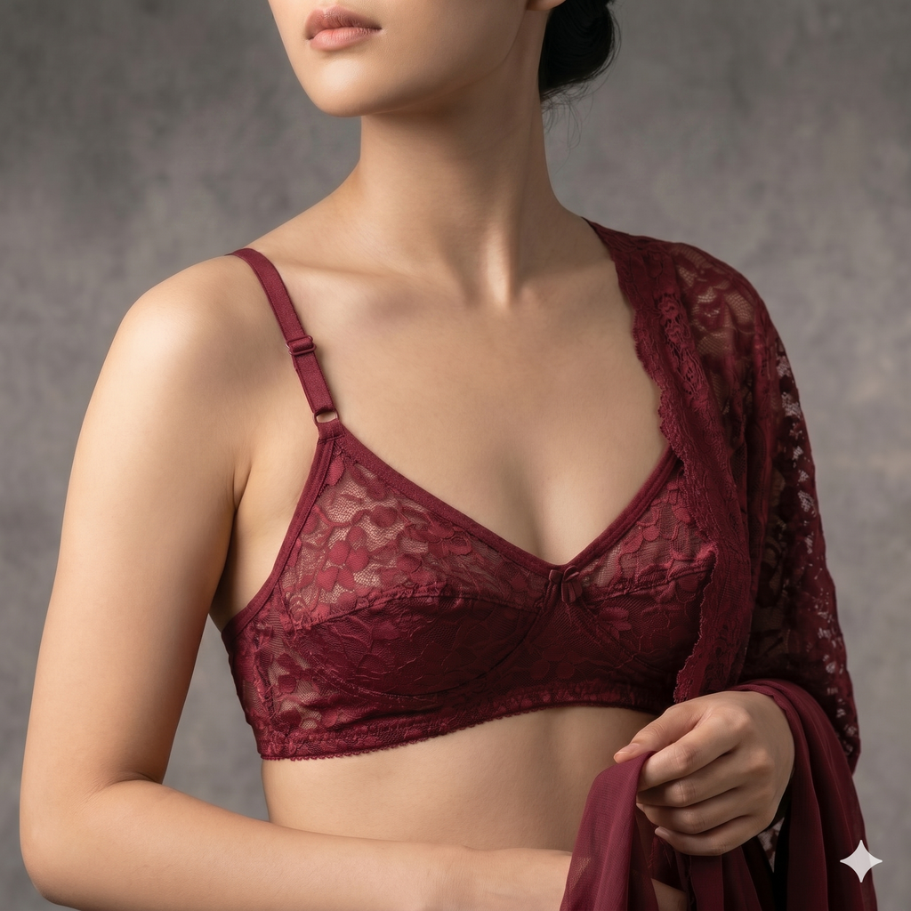Pack of 4 Easywear Soft Net Daily Wear Bra's