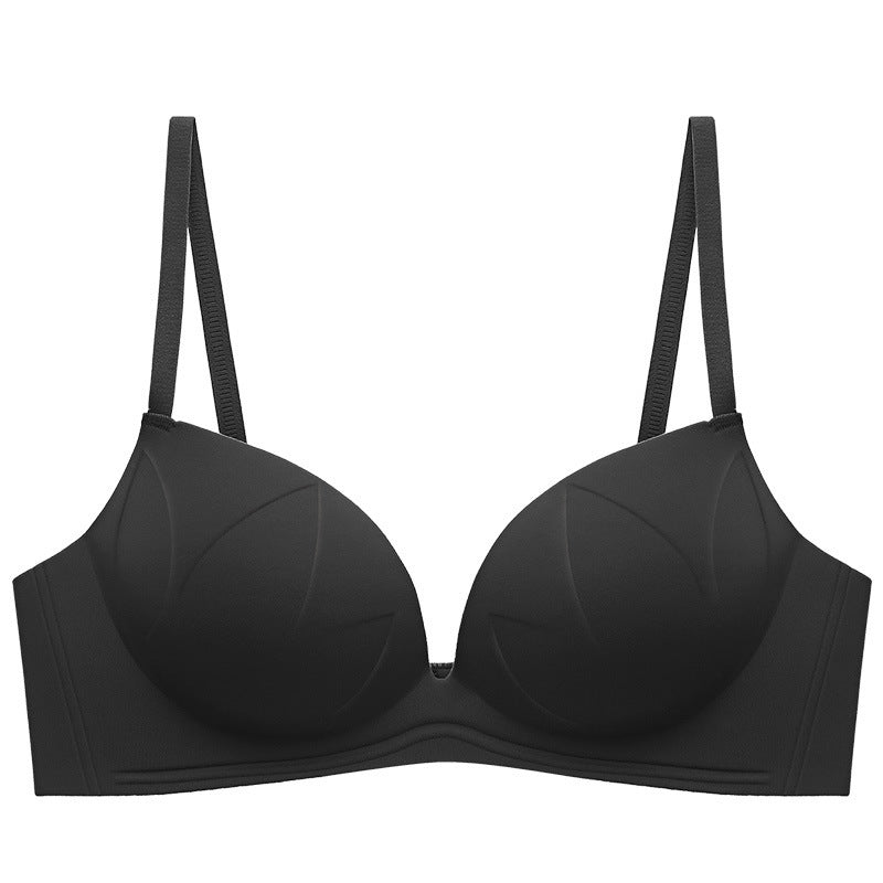 Imposed Design Hand Shape Seamless Medium Padded Bra