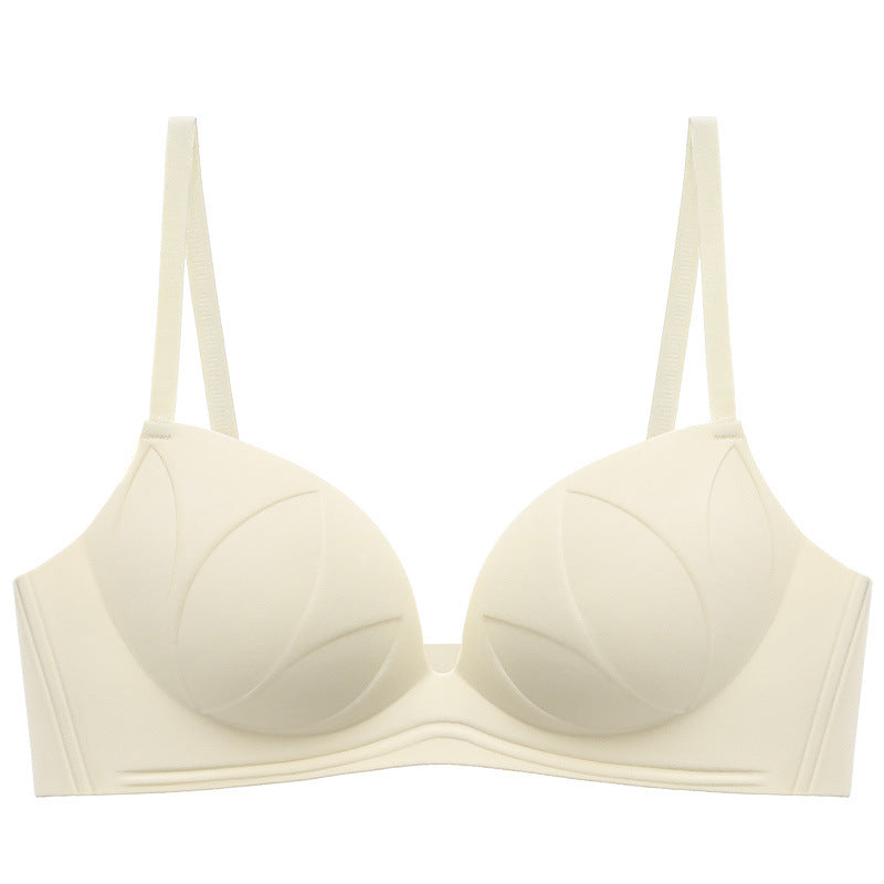 Imposed Design Hand Shape Seamless Medium Padded Bra