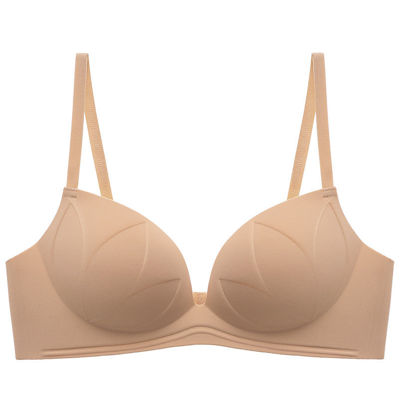 Imposed Design Hand Shape Seamless Medium Padded Bra