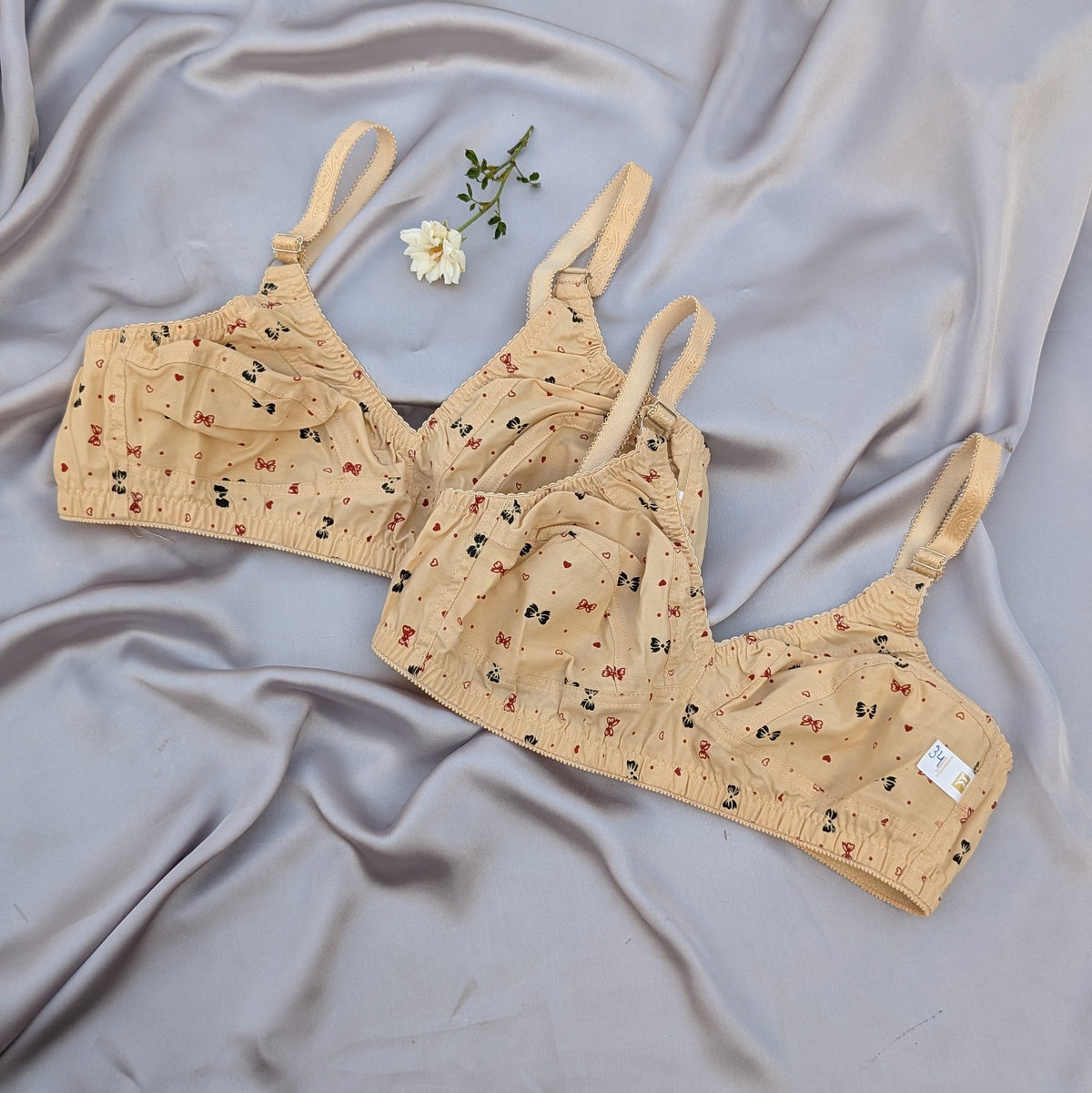 Skin Color Different Designs Bra