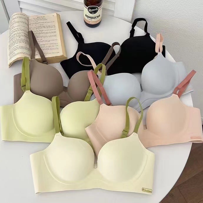Very Soft Double Padded Seamless Cool T-Shirt Bra