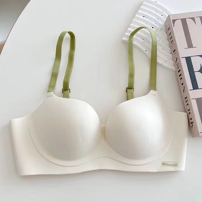 Very Soft Double Padded Seamless Cool T-Shirt Bra
