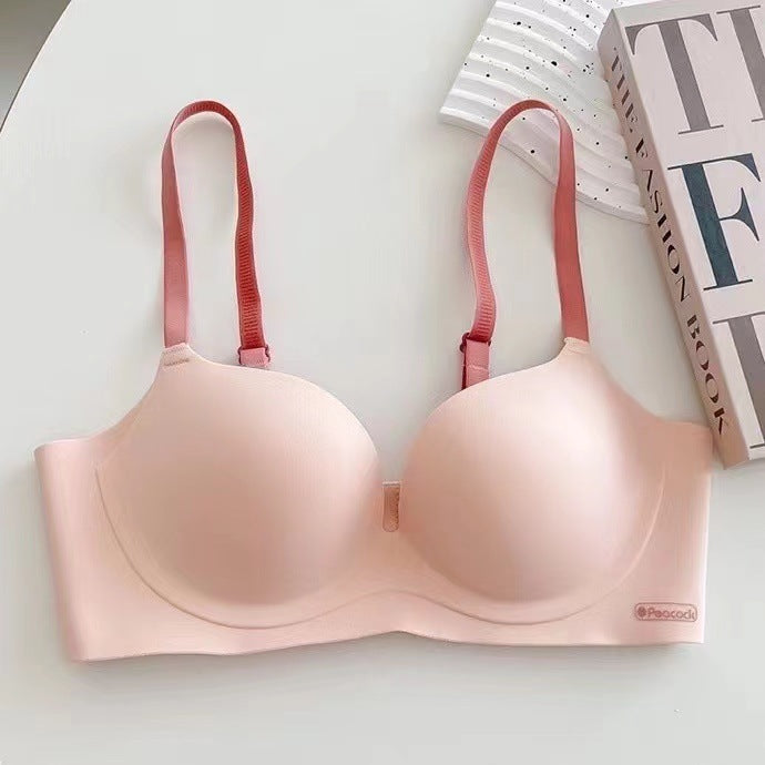 Very Soft Double Padded Seamless Cool T-Shirt Bra