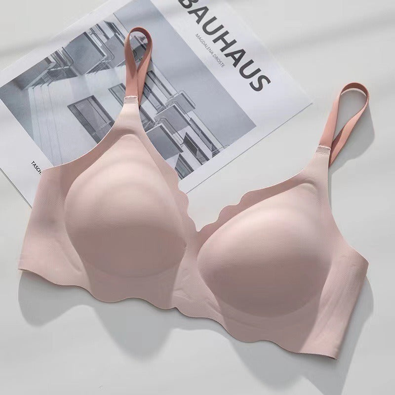 Elastane Silicon Type Daily Wear Single Padded Bra With Removeable Pads
