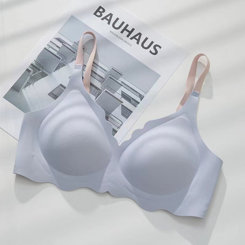 Elastane Silicon Type Daily Wear Single Padded Bra With Removeable Pads