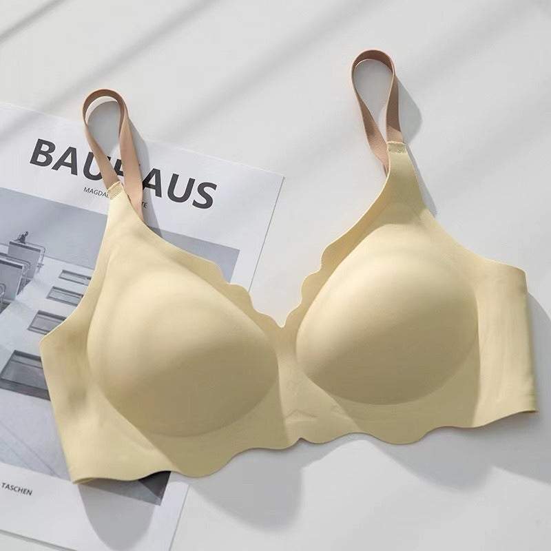 Elastane Silicon Type Daily Wear Single Padded Bra With Removeable Pads
