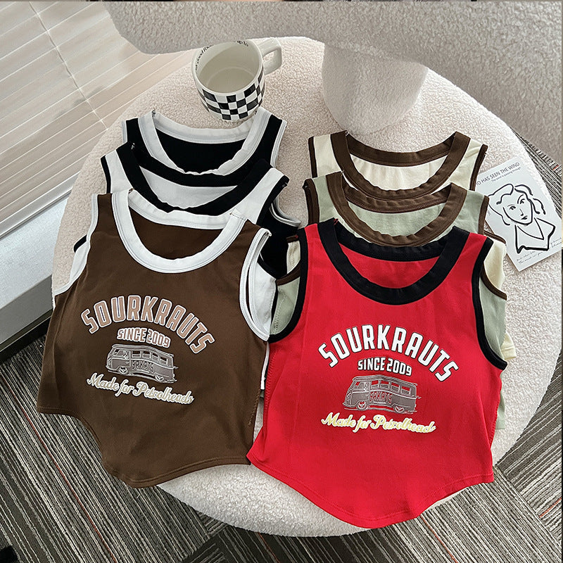 Sourkrauts Written Light Padded Short Camisole