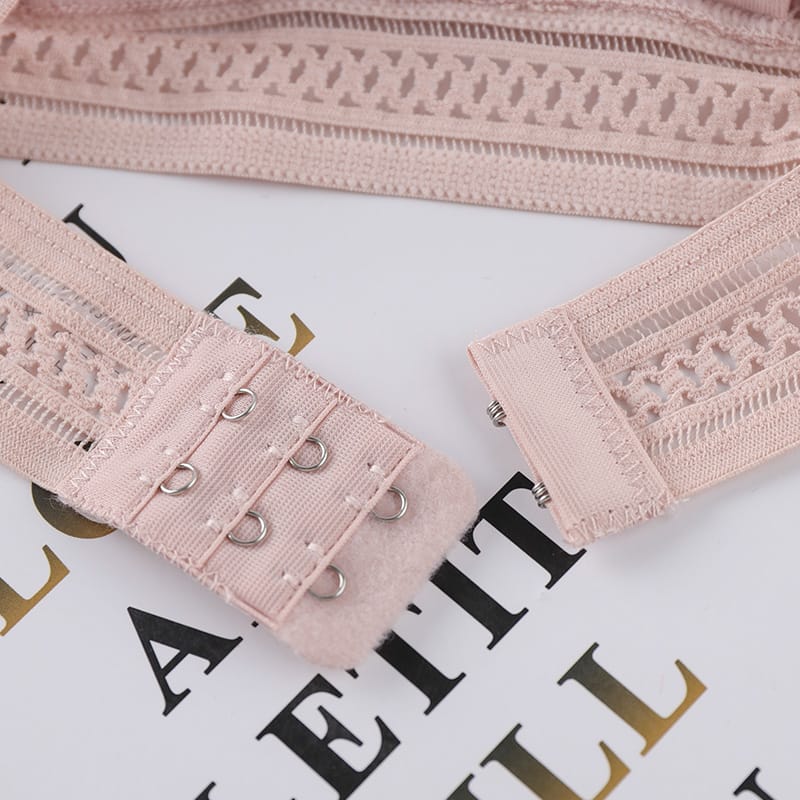 French Style V shape Net Bra