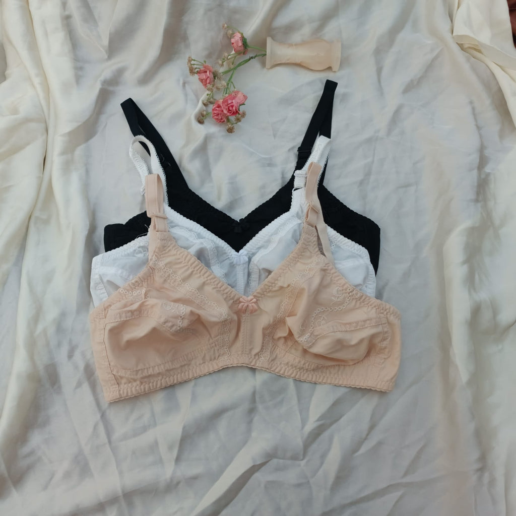 Simple Summer Cotton Bra's