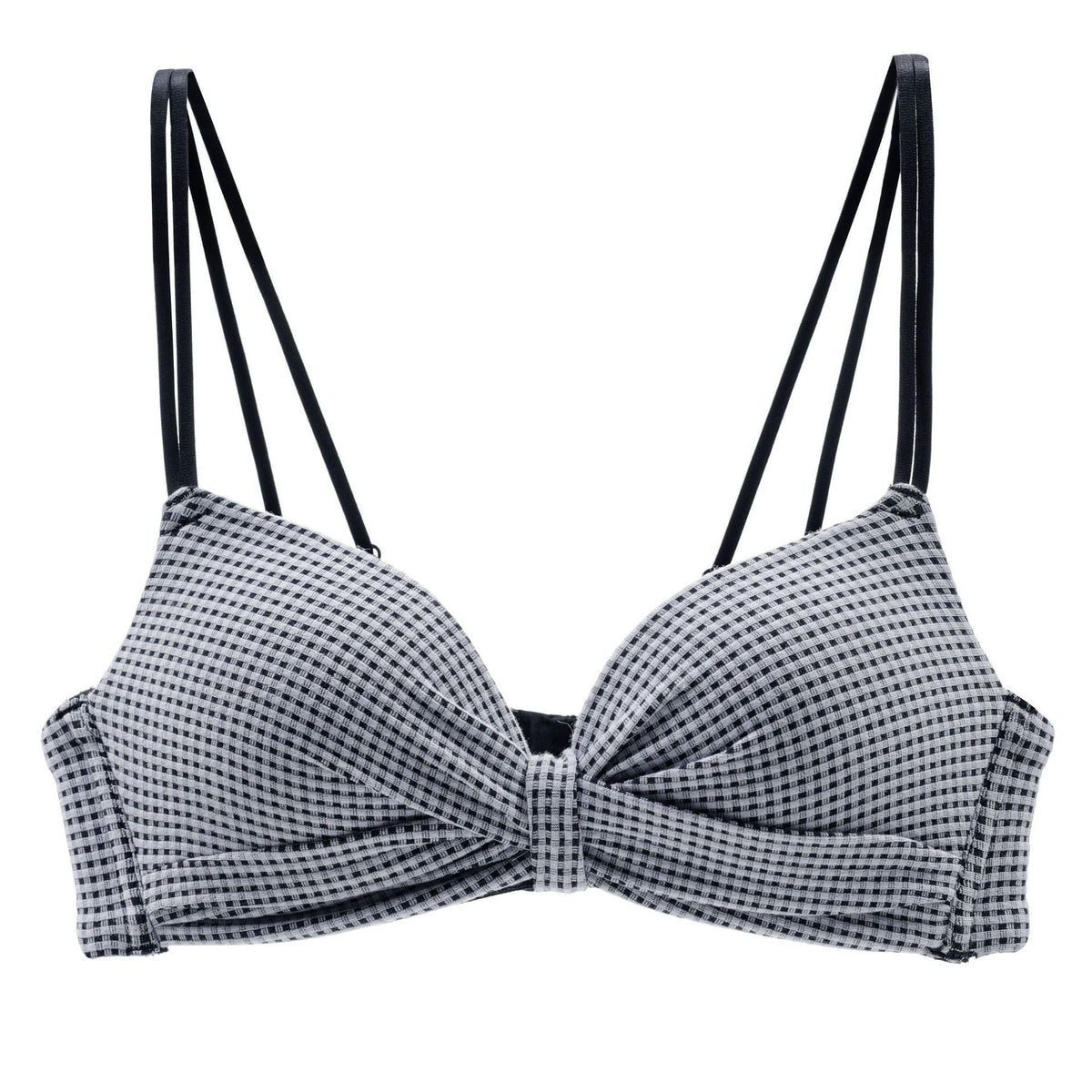 Double Stripped Medium Padded Daily Wear Bra