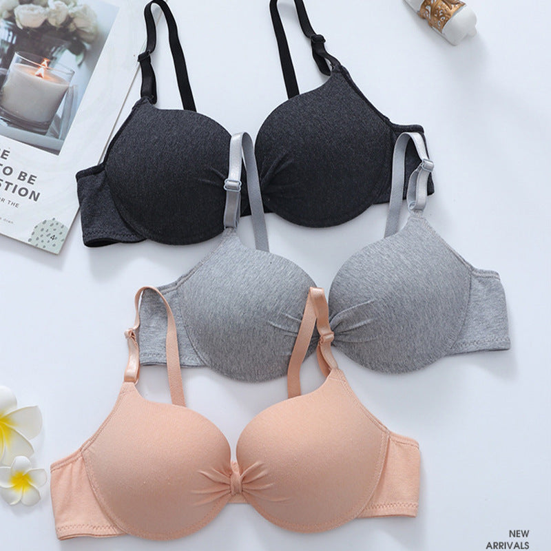 Double Padded Wired Pushup Jersey Bra