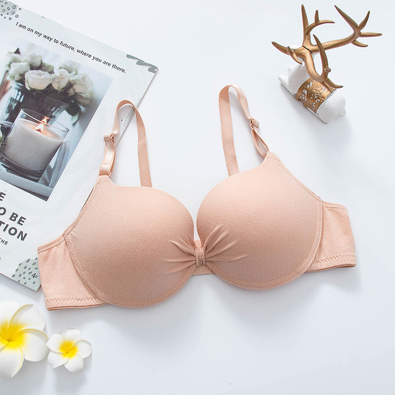 Double Padded Wired Pushup Jersey Bra