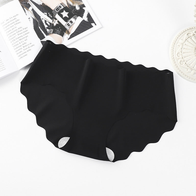 Laser Cut Seamless Ice Silk Soft & Smooth Panties