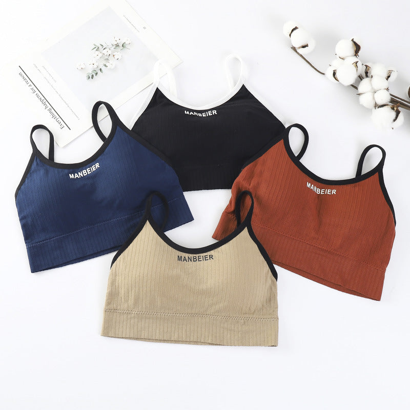 Manbeier Written Very Light Padded Bra