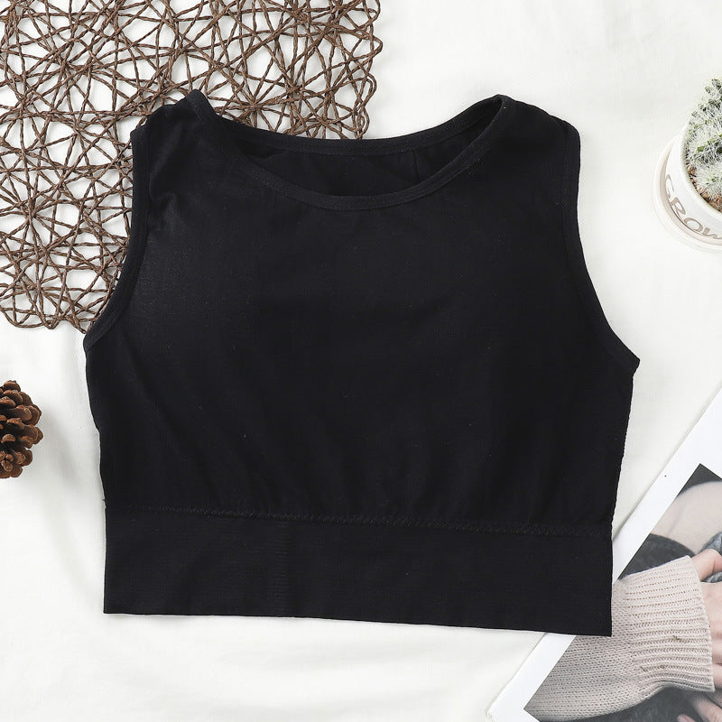 Sleevless Light Padded Relaxing Top