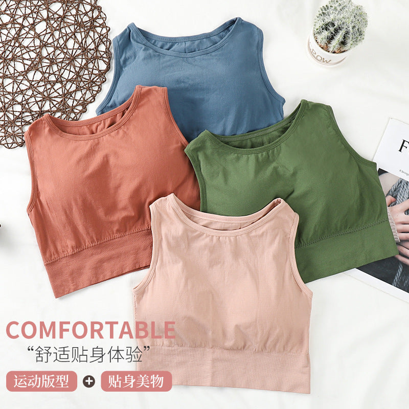 Sleevless Light Padded Relaxing Top